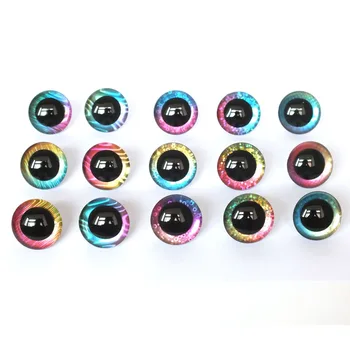 20 броя 25/30/35/40 мм 3D блестящи очи и Пластмасови очите защитни очите за вязаной играчки амигуруми