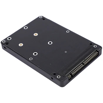 2X 44PIN MSATA за 2,5-инчов IDE HDD и SSD MSATA за PATA адаптер конвертор карта с калъф
