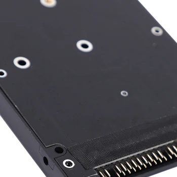 2X 44PIN MSATA за 2,5-инчов IDE HDD и SSD MSATA за PATA адаптер конвертор карта с калъф