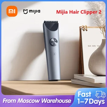 Xiaomi Mijia Машина за Подстригване на коса 2 Машинка за подстригване На коса с Професионална Машина За Рязане на Брада IPX7 Водоустойчив Безжична Машина За Подстригване на Коса Mijia Clipper 2