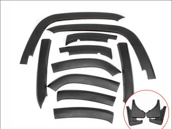 Автомобилни подкрылки за Jeep Compass 2008-2015 Защита за вежди на арката на колелото/стикер на калник на задно колело