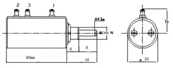 Потенциометър Qianjin марка WXD3-13-2W с телена намоткой на 10 завъртания на 2 W, фабрика за производство на радиокомпонентов
